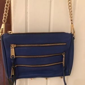 Rebecca Minkoff blue crossbody bag